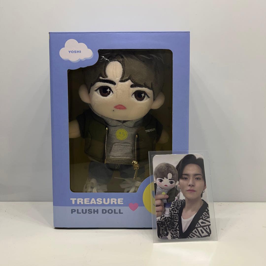 トレカ付き】 TREASURE ヨシ push doll ドール ぬいぐるみ