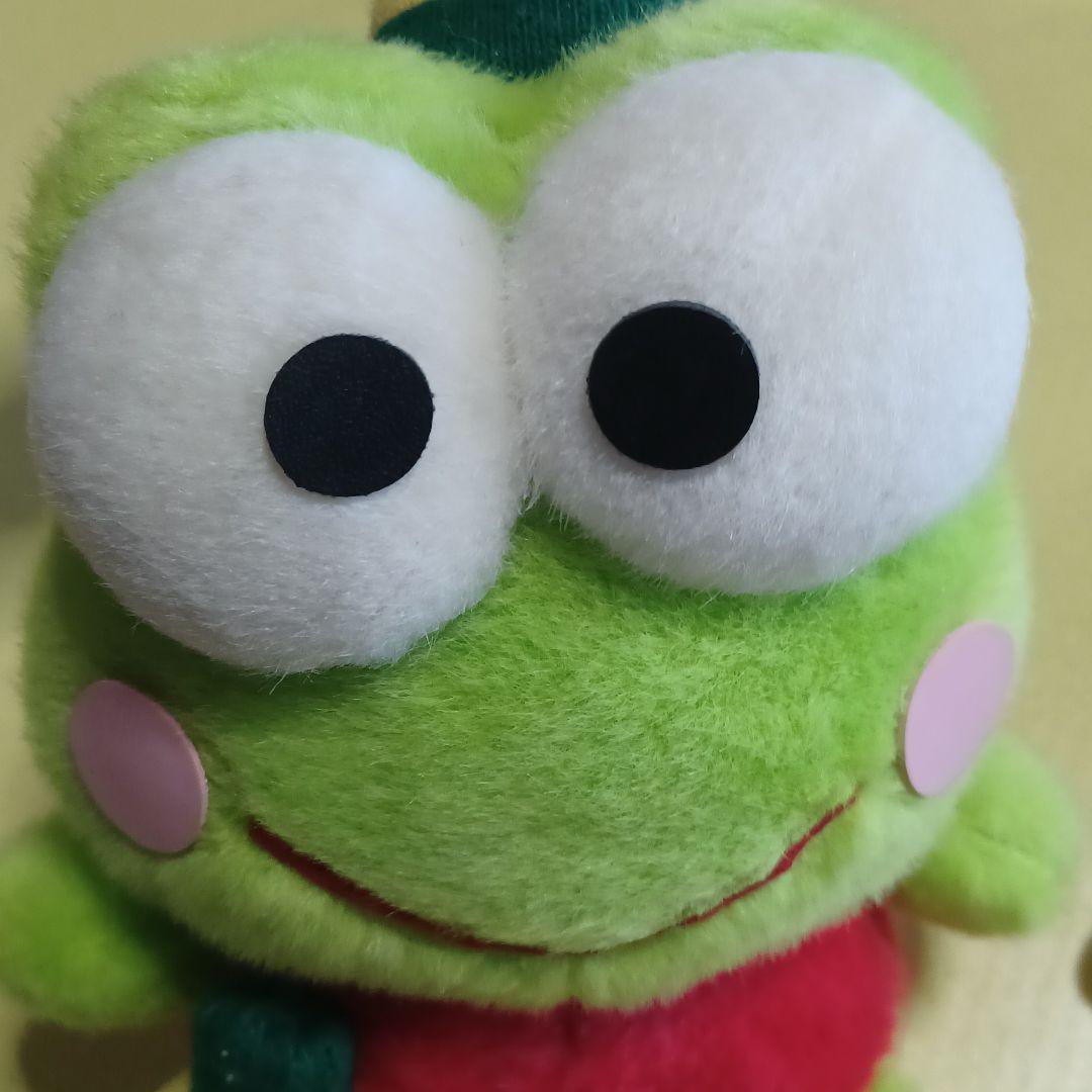 未使用 ケロケロケロッピ　けろけろけろっぴ ぬいぐるみ サンリオ かえる カエル