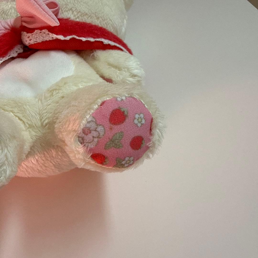 コリラックマ おすわりぬいぐるみ いちご 赤