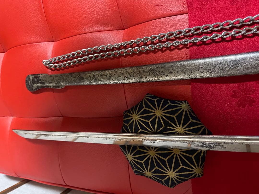 大日本帝国　軍刀 儀礼刀 菊花紋章　希少 貴重 模造刀　当時物