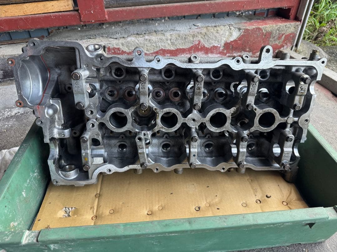 S14シルビア SR20DET エンジンヘッド 日産純正 S13 シルビア