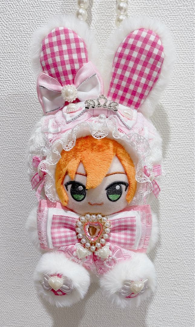 おすわり♥12.5cm♥ぬい服♥いつぬい♥ちびぐるみ♥ネコ♥着ぐるみ