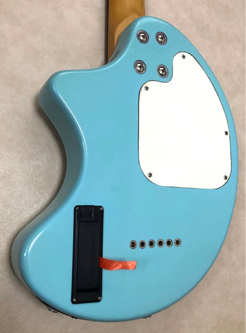 【超美品】ZO-3 ライトブルー アンプ内蔵ミニギター 専用ケース付 ぞーさん