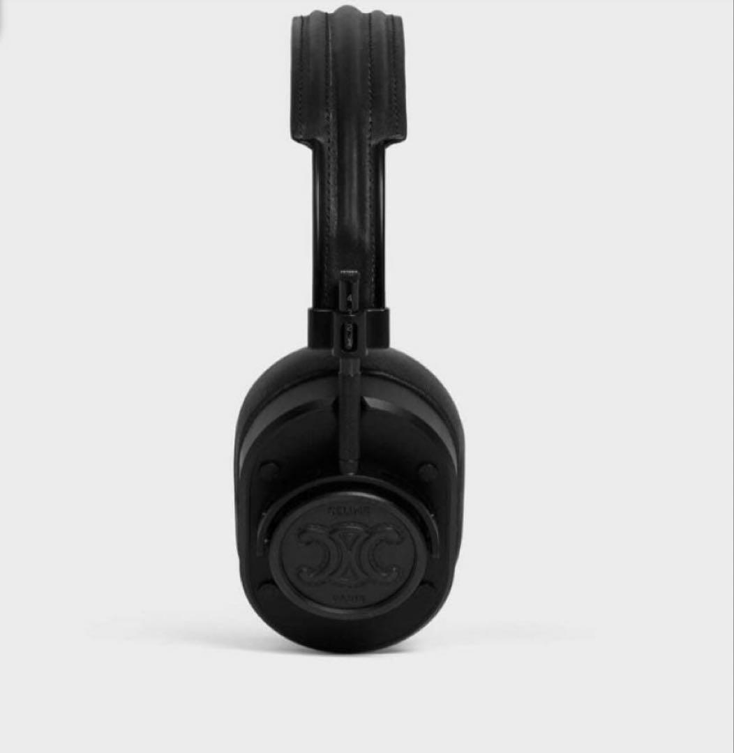 新品未使用ヘッドフォン／スムースカーフスキン＆ラムスキン CELINE