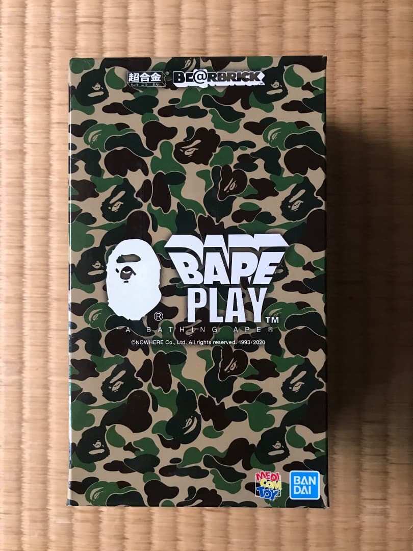 BE@RBRICK BAPE(R) CAMO SHARK 100％ & 400％ BE@RBRICK SORAYAMA