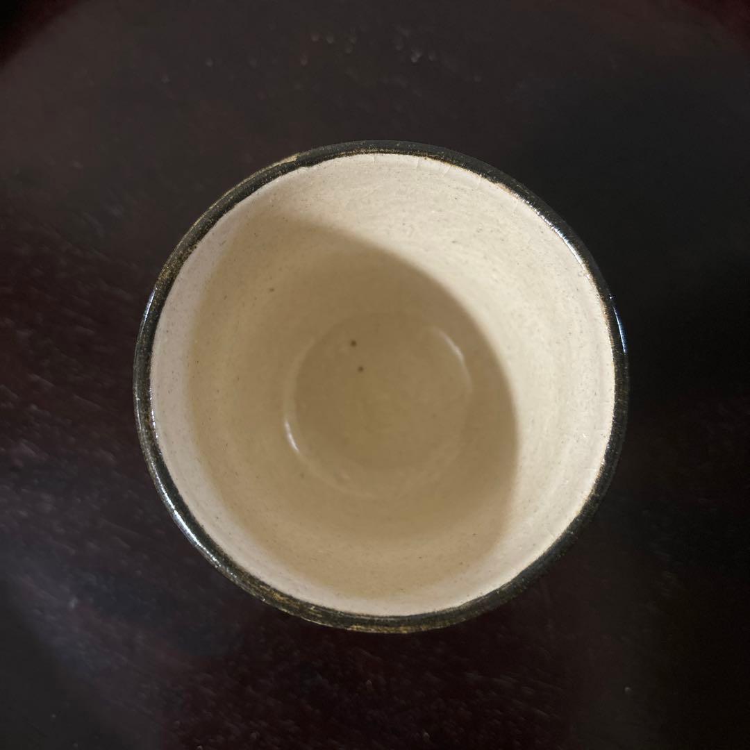 麦藁手蕎麦猪口⑤瀬戸 十草 美濃 古道具 青山二郎 白洲正子 古民芸