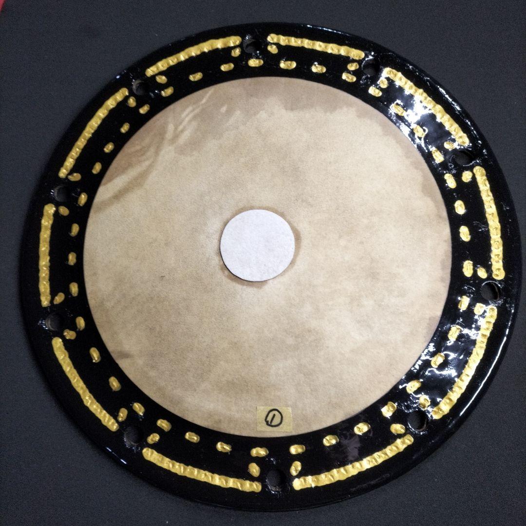 締太鼓 交換皮 替え皮 品① レア 聖徳太子 平安 絵巻 法華経 仏教 儒教