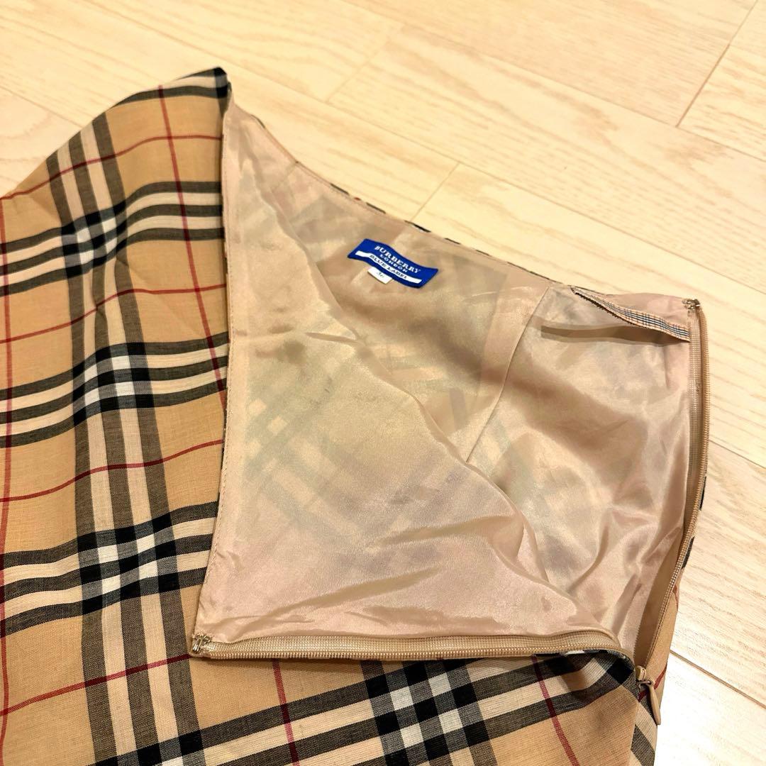 美品 Burberry バーバリー スカート 36 Sサイズ ベージュ