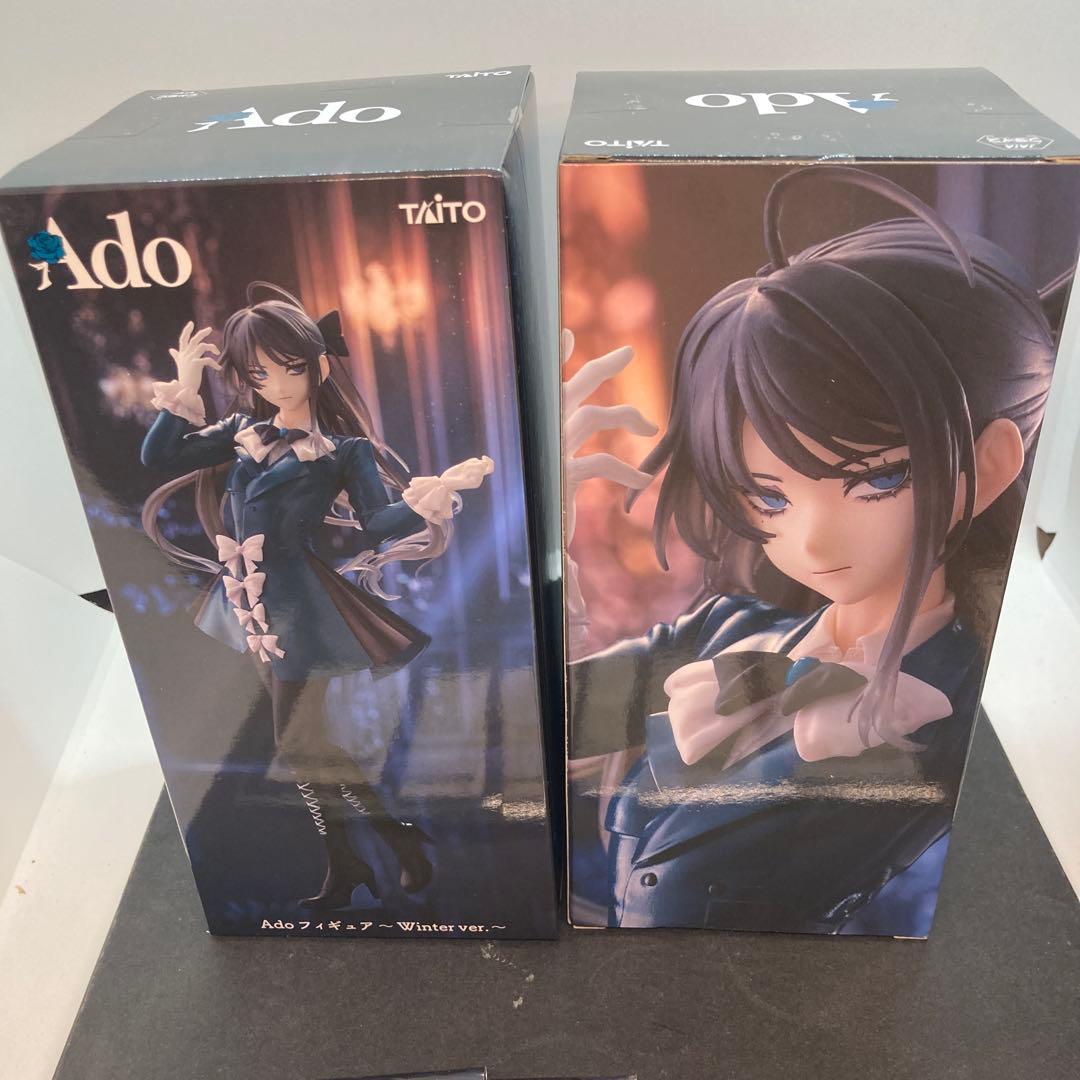 Ado フィギュア Winter ver. 2体セット とステッカー5枚 - メルカリ
