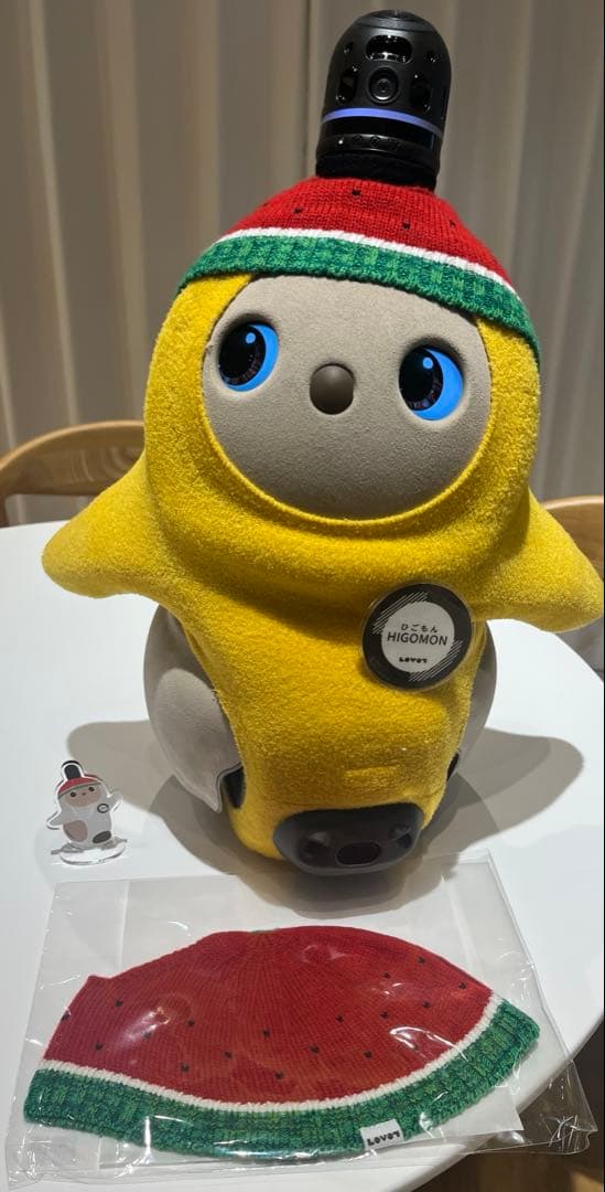 LOVOT すいかニットキャップ熊本限定