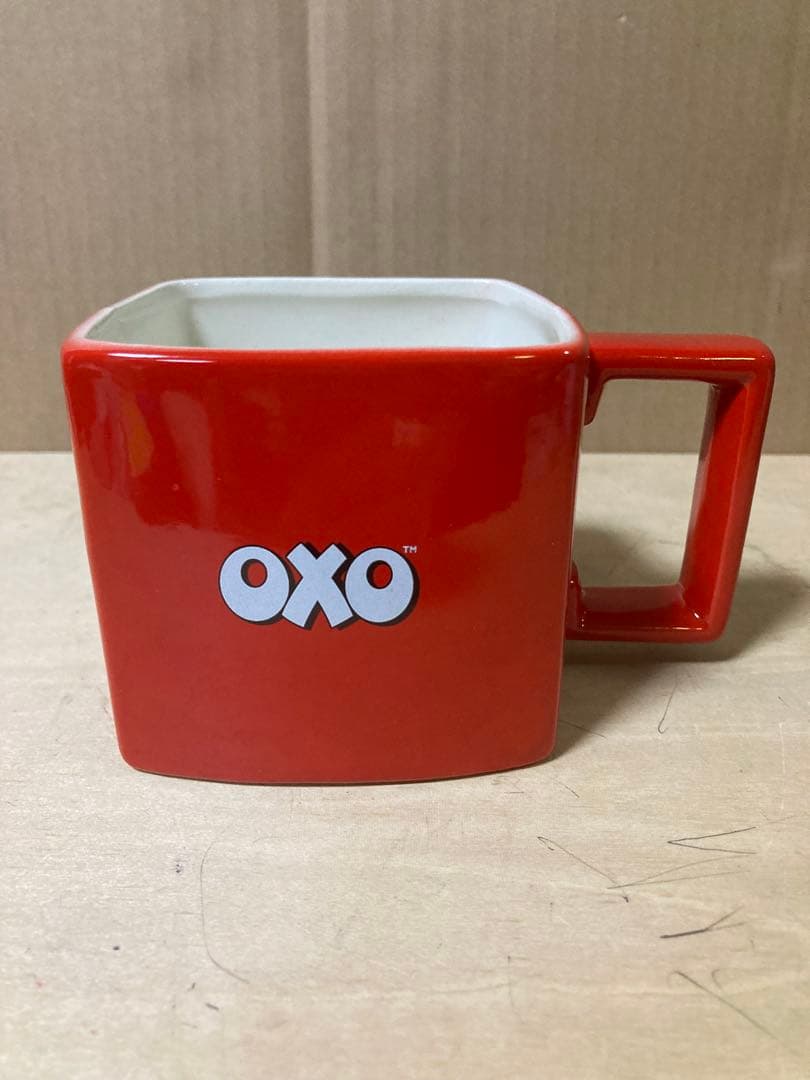 フランス カフェ雑貨 イギリス OXOスープマグ カップ カンパリ - メルカリ