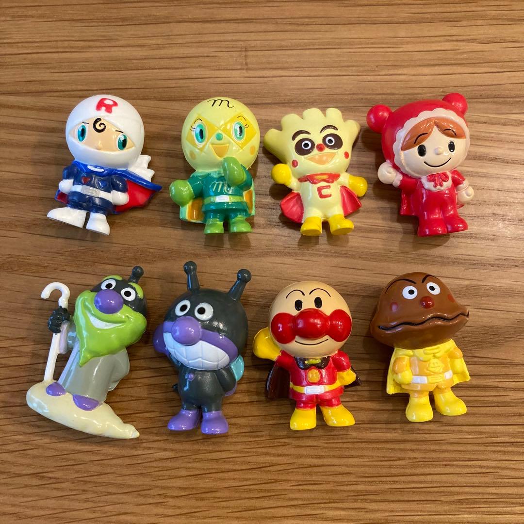 アンパンマンミュージアムDX フィギュア まとめ 8体セット 人形 レトロ