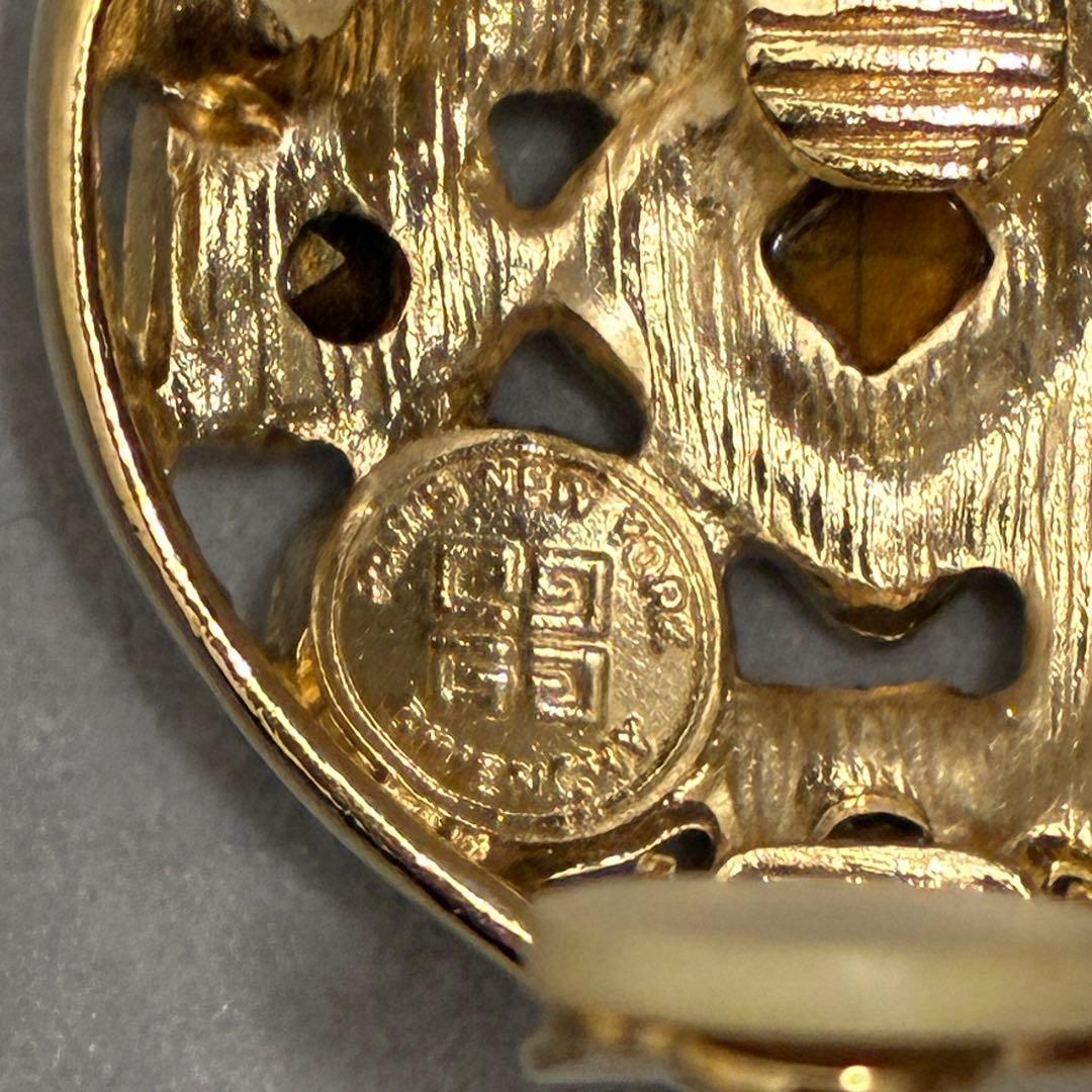 GIVENCHYジバンシー ヴィンテージ ハートブローチ＆イアリングセット