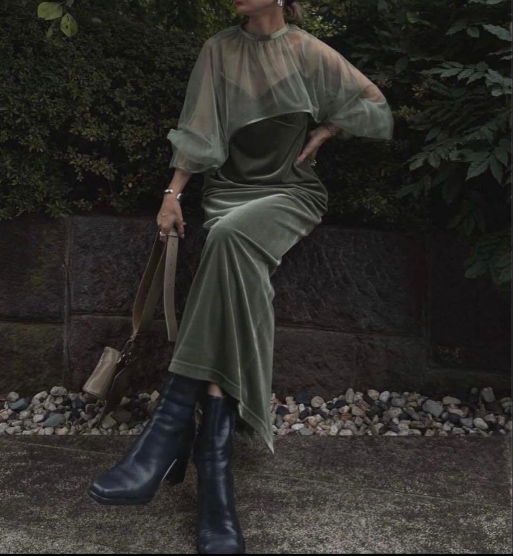 一度着用★ MANY WAY TULLE VEIL DRESS