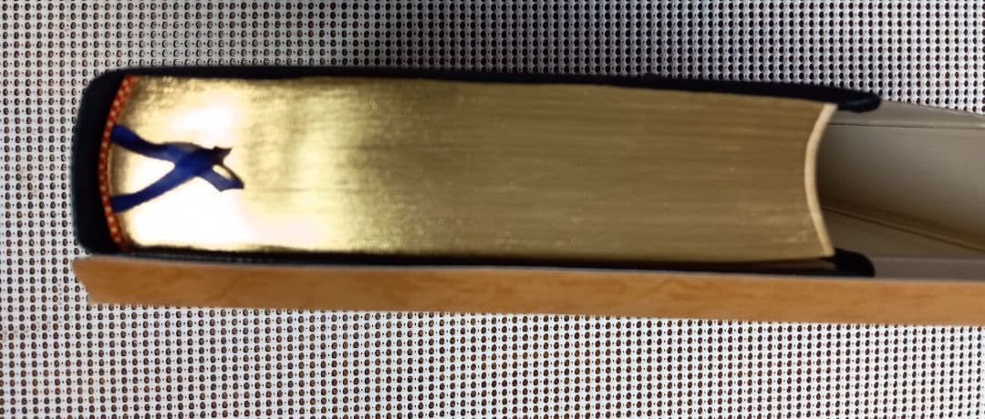 □大型聖書 舊新約聖書 文語訳 革装 三方金 JL69S