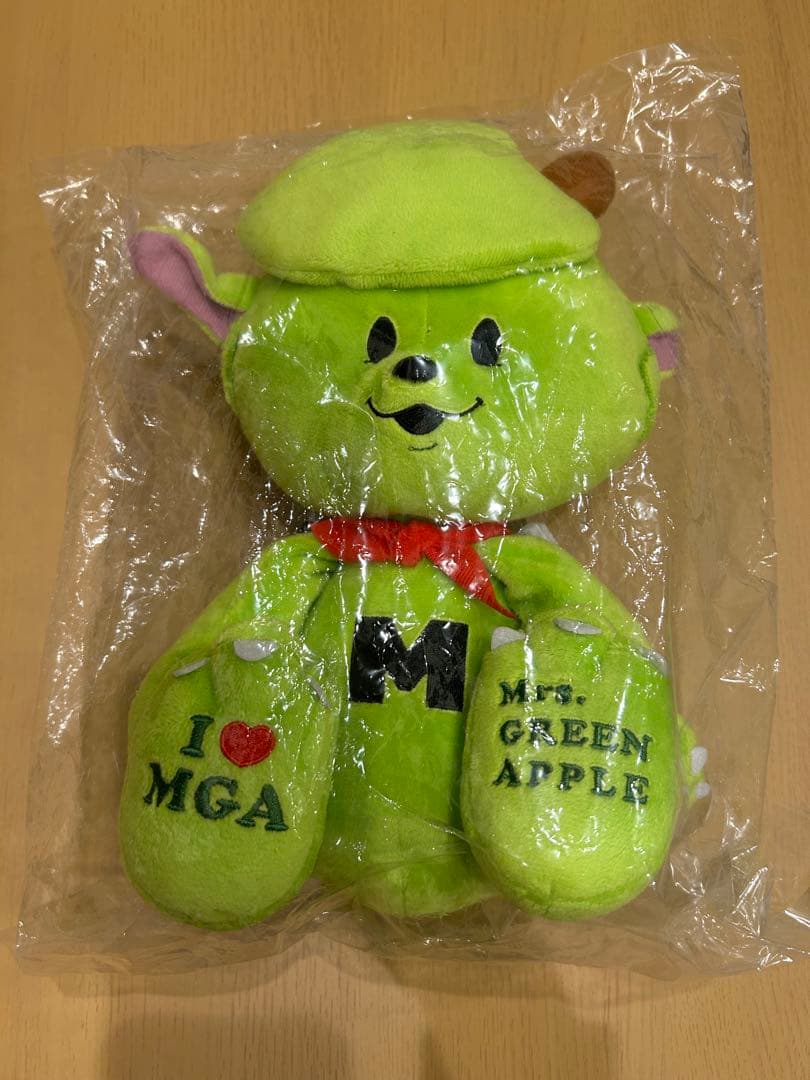 【未開封】Mrs. GREEN APPLE メメル　ぬいぐるみ 未開封】Mrs. GREEN APPLE メメルぬいぐるみ ミセスグリーンアップル