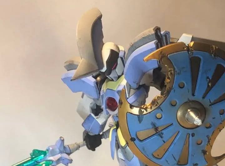 最終値下げ❗️HG ガンキャノン 完成品 塗装済み ジオラマベース付き