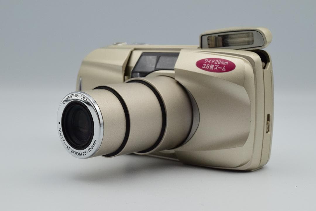 OLYMPUS μ[mju:]-III WIDE 100 ゴールド #CP061