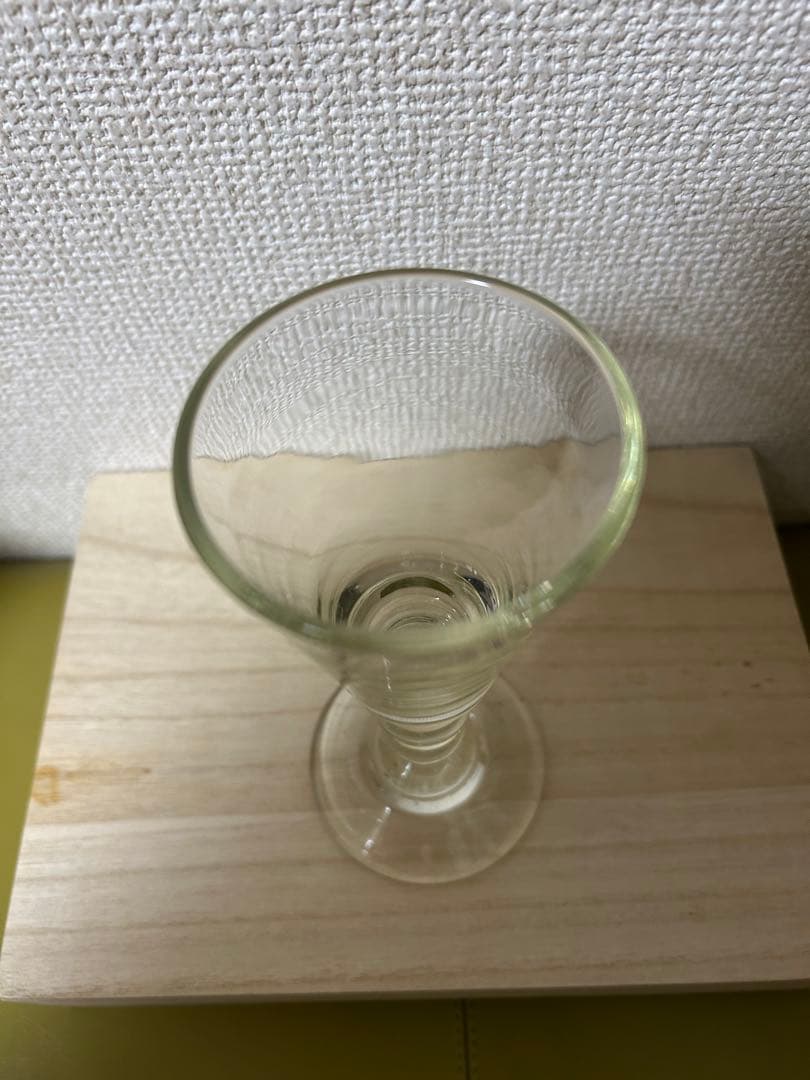 舩木倭帆 作 クリア ワイングラス Shizuサイン入り