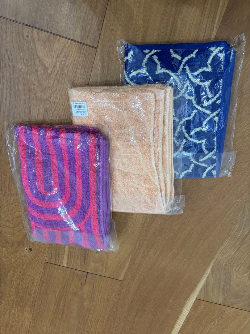 HIPPOPOTAMUS】フェイスタオル-ハマムコレクションなど 3マイセット