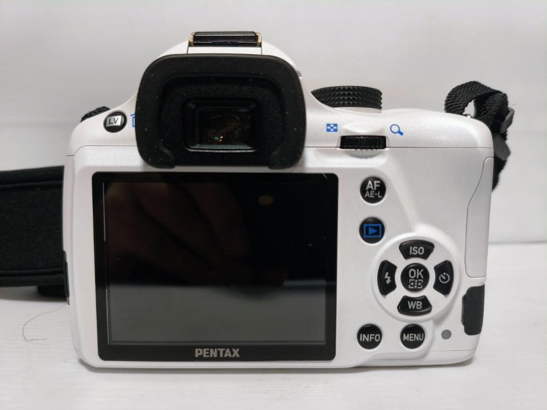 黒死病対策】【内臓電池交換】PENTAX K-50 ホワイト 3667枚