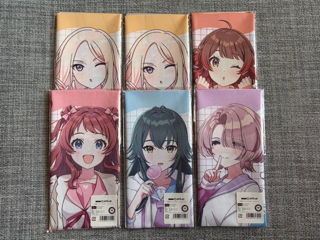 DMMスクラッチ 学園アイドルマスター 学マス C賞 布ポスター まとめ