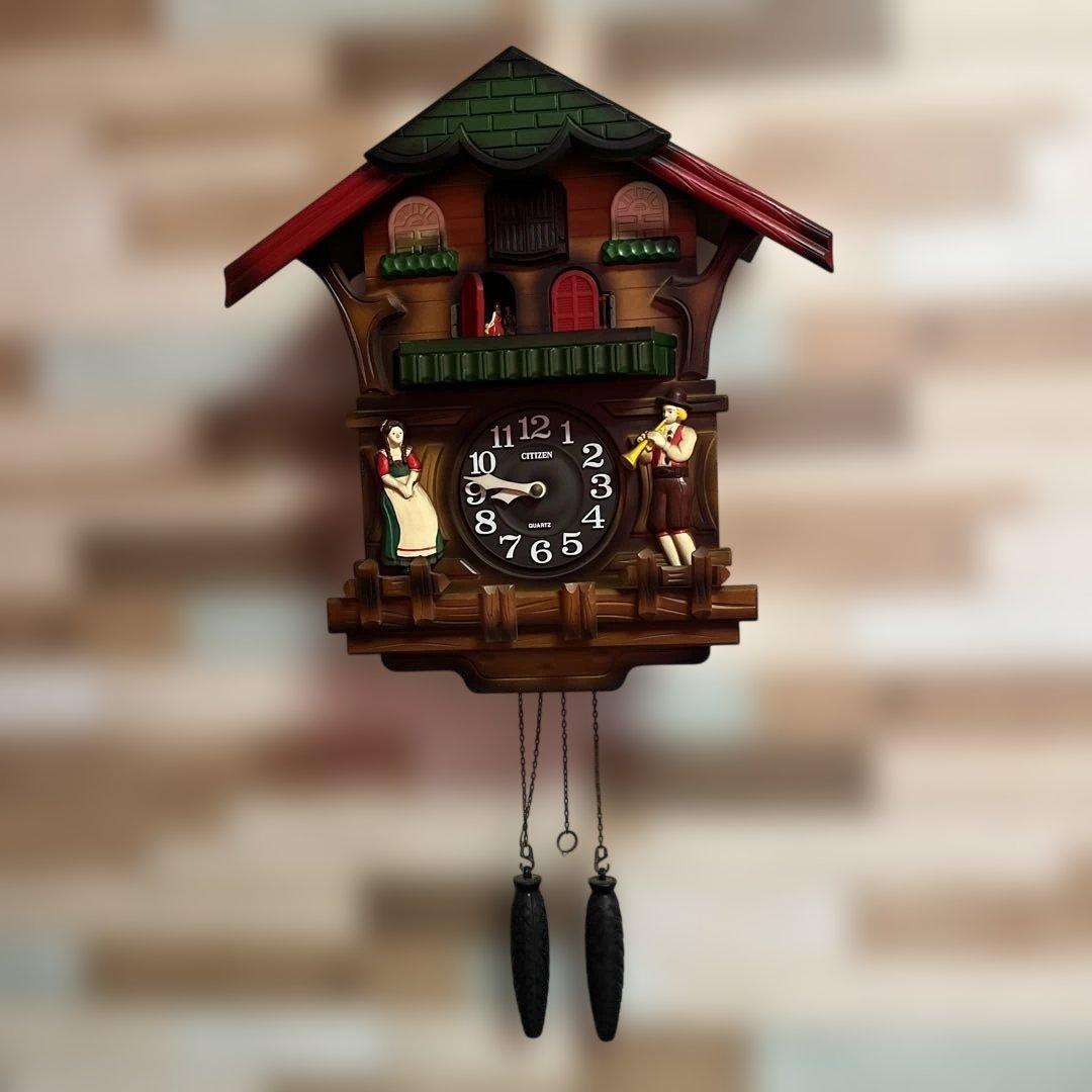 希少品 CITIZEN 4MJ663 鳩時計 掛け時計 花のワルツ - メルカリ