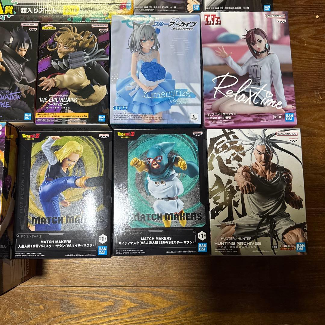 最新プライズあり フィギュア ラッキーくじ まとめ売り 17点セット 新品未開封