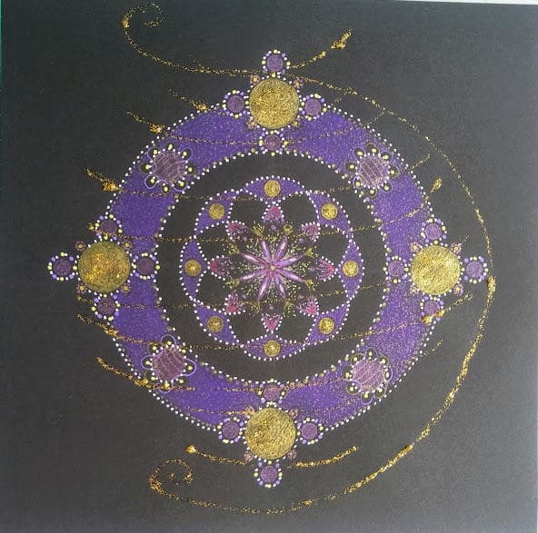 五十嵐由家の「パーソナル曼荼羅」あなたの波動を曼荼羅画へ転写します。