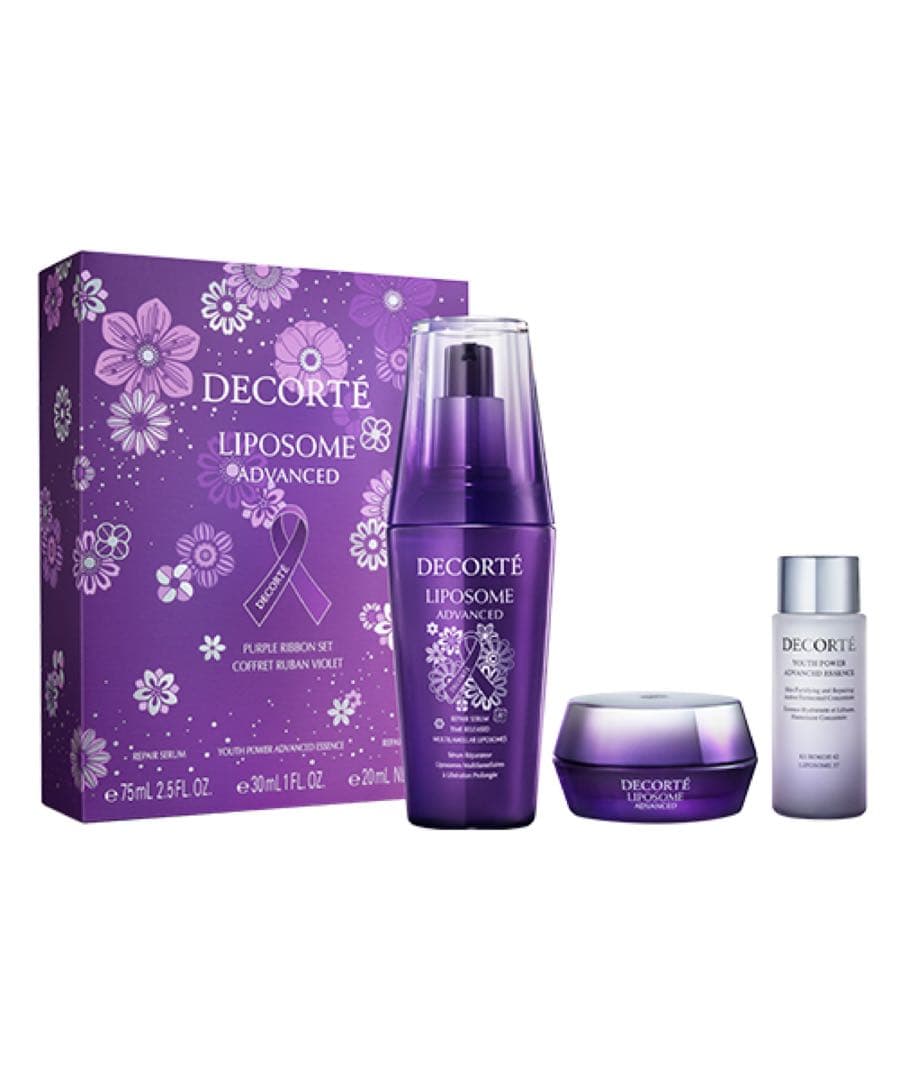 コスメデコルテリポソームアドバンストリペアセラパープルリボンセット２０２５