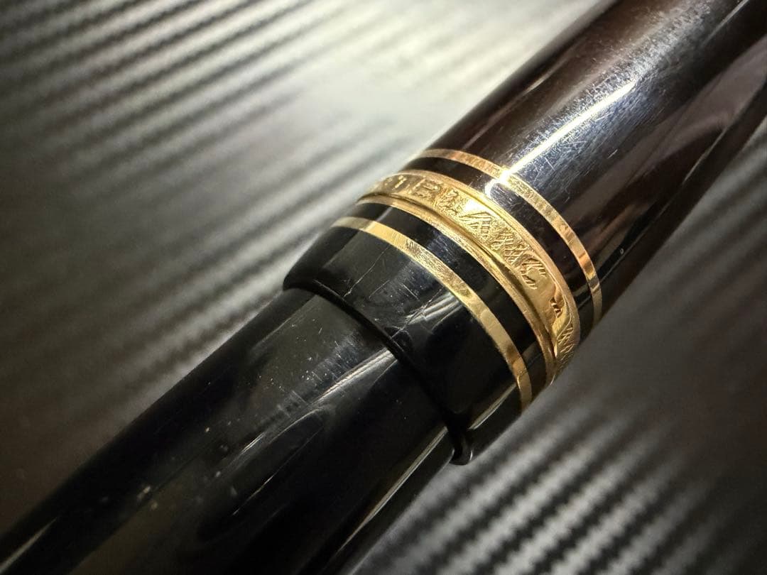 モンブラン 万年筆 マイスターシュテュック 146 14C 全金 EF 極細字