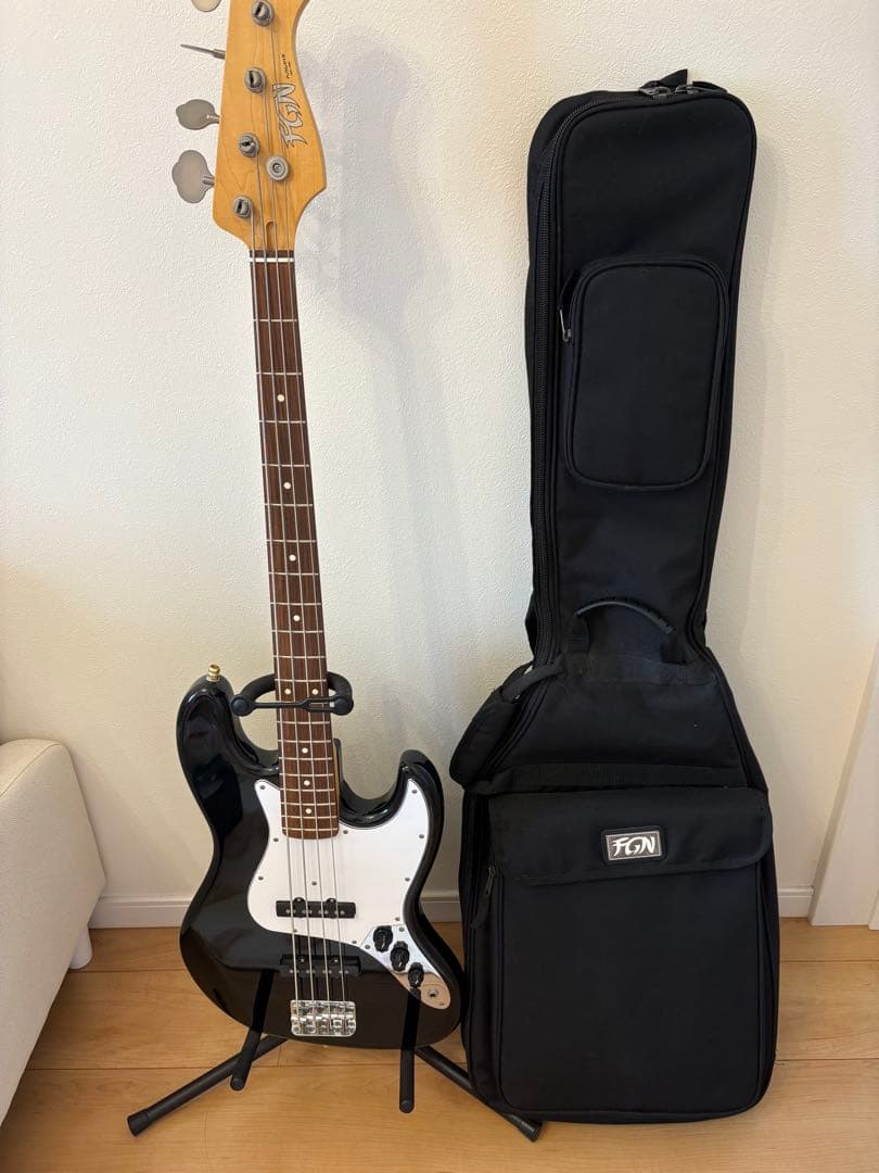 FGN フジゲン ジャズベース エレキベース 国産 純正ソフトケース