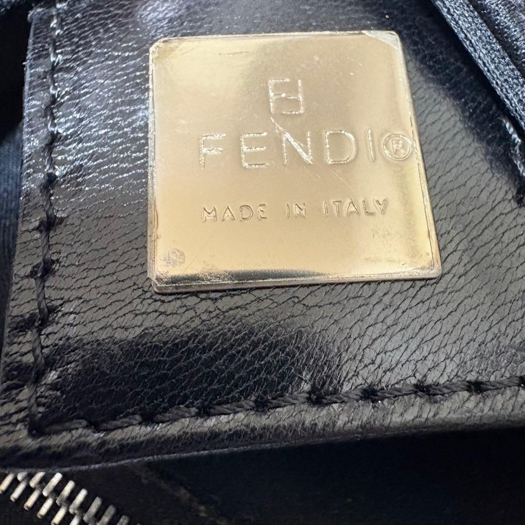 希少 フェンディ マンマバケット コットンジャージー ロコ金具 ワンショルダー