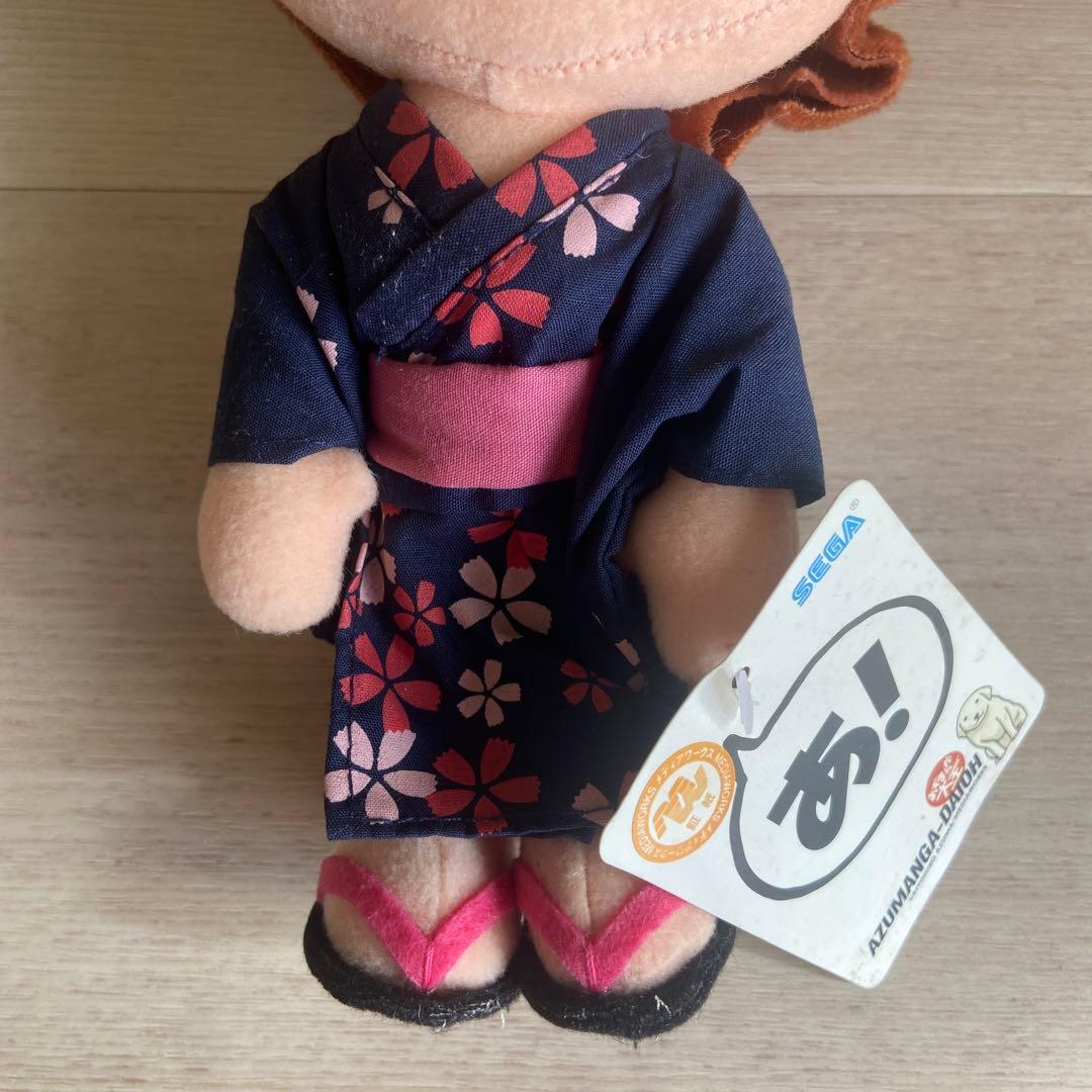 SEGA あずまんが大王 浴衣ぬいぐる当時物非売品 アニメグッズ2002