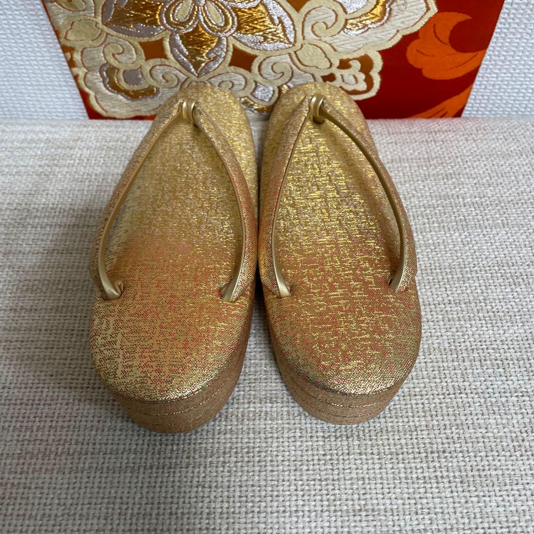 草履 24㎝ バッグセット 振袖 成人式　お正月　A-11