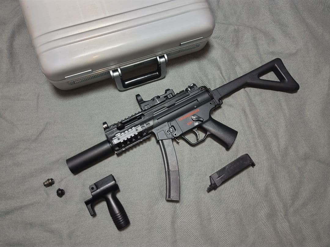 最終価格 マルゼン GBB MP5KA4 CQBカスタム ゼロハリケース付き