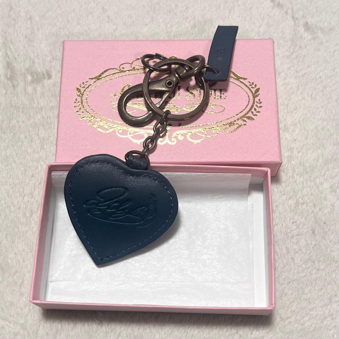 アイカツ!　ゴシックヴィクトリア　白銀リリィ　本革キーチャーム