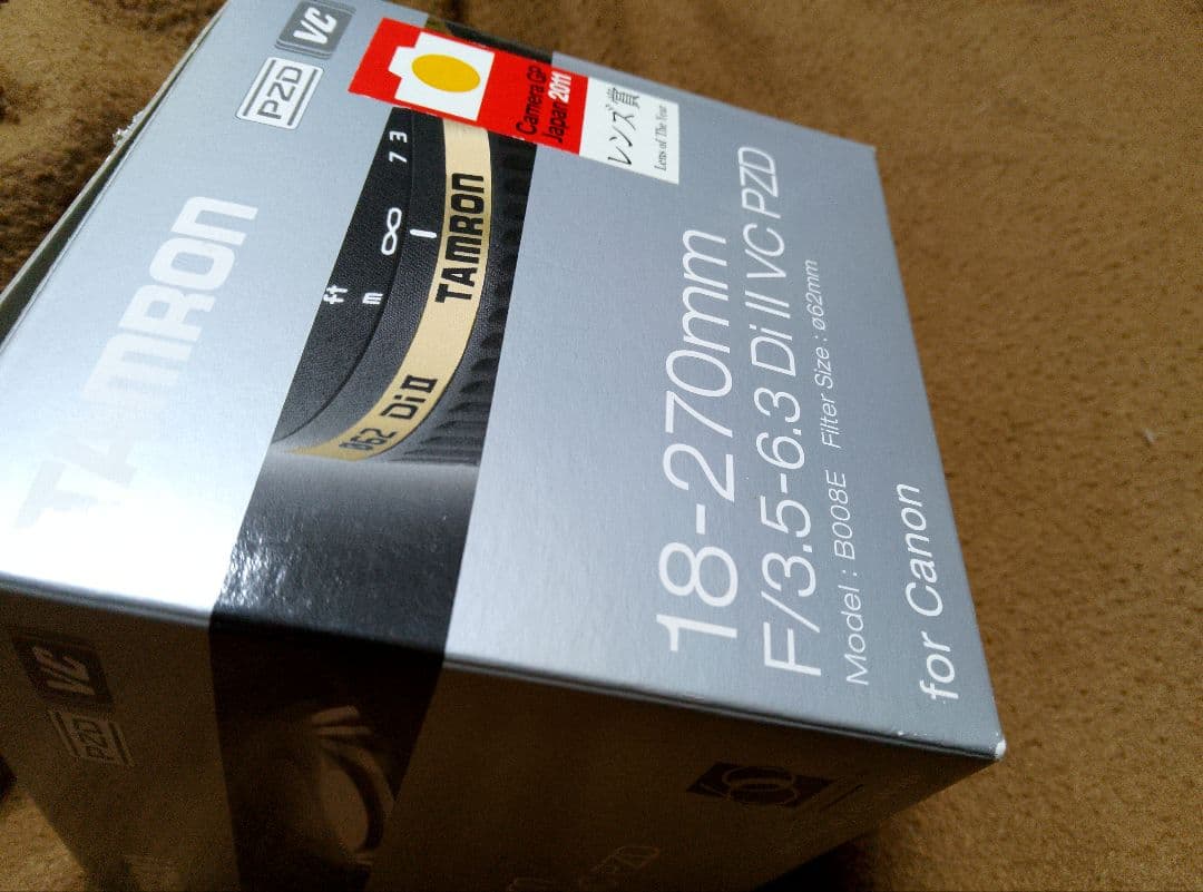 レンズ(ズーム) TAMRON 18-270mm F/3.5-6.3 Di II VC PZD