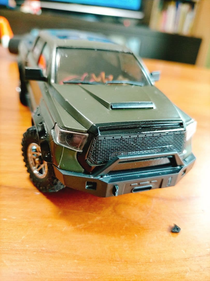 低走行・灯火類まだ未装）1/32オーランドハンタートヨタタンドラセット