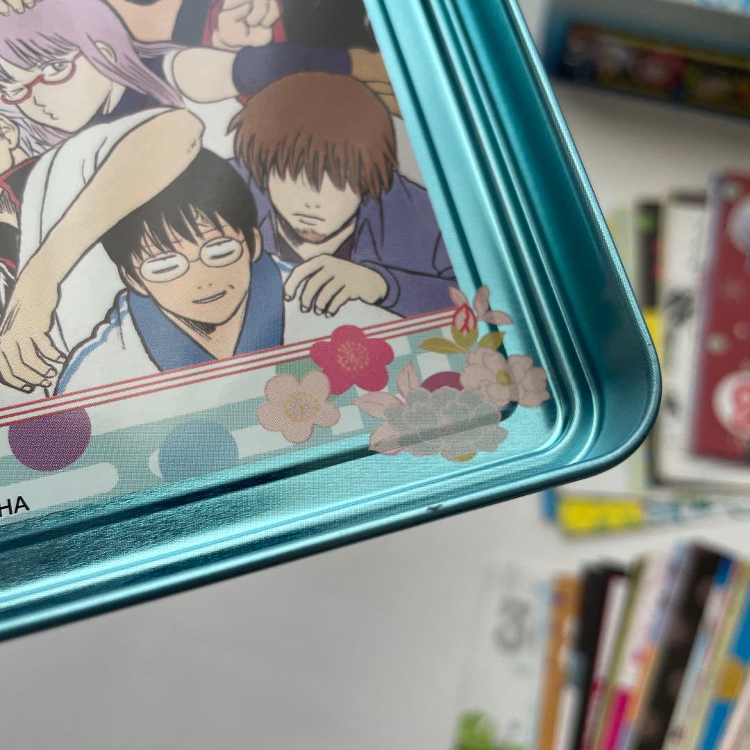 レア【使用済】銀魂　2018 缶入り日めくり　コミックカレンダー 水魂カレンダー