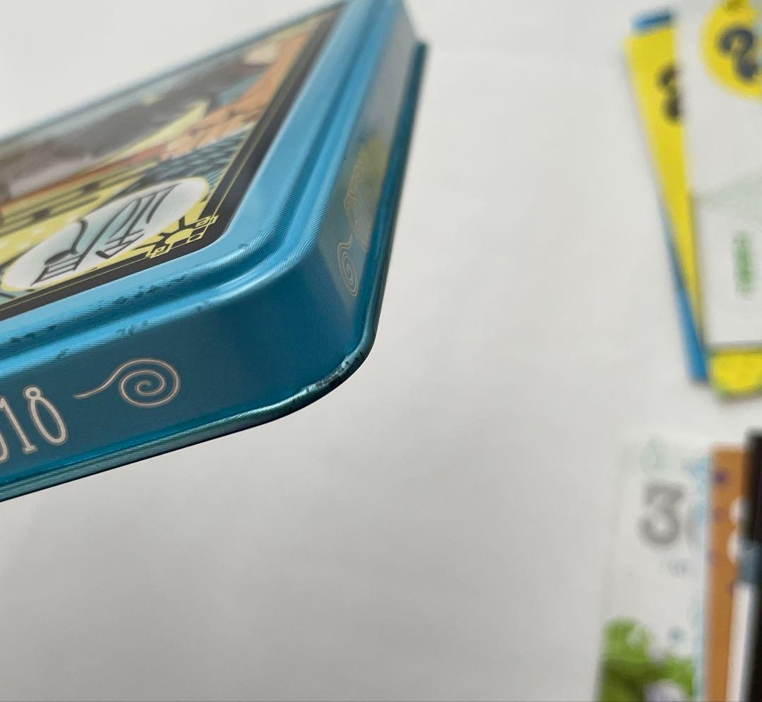 レア【使用済】銀魂　2018 缶入り日めくり　コミックカレンダー 水魂カレンダー