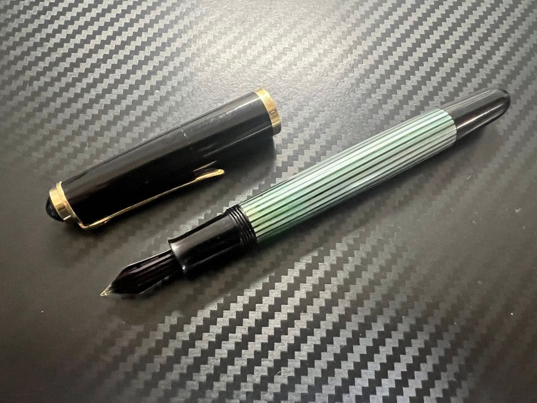 ペリカン 400NN M&K 万年筆 ブラック EF 極細字