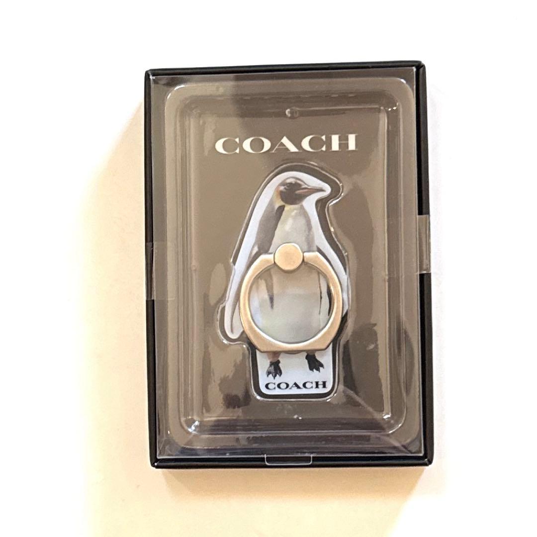 COACH 2つ折り財布　& スマホリング