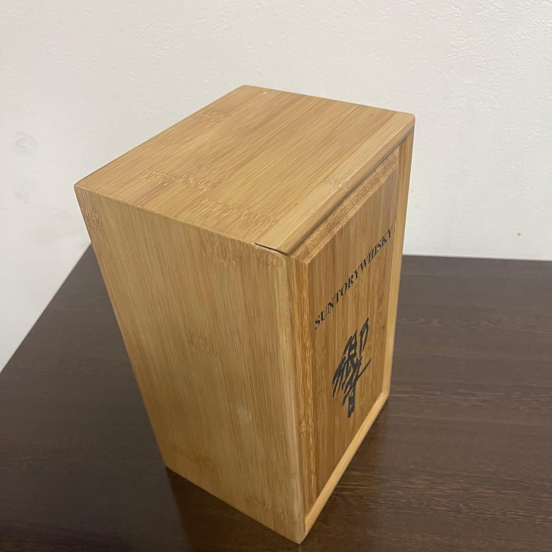 SUNTORY WHISKY 竹製ウイスキーケース空箱