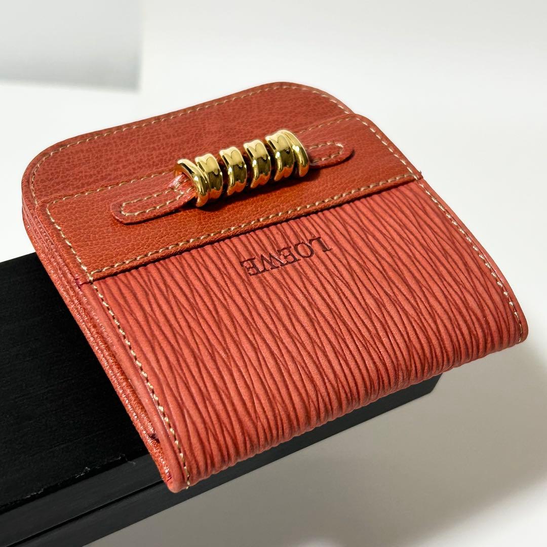 未使用品 LOEWE ロエベ ベラスケス レザー ケース パース