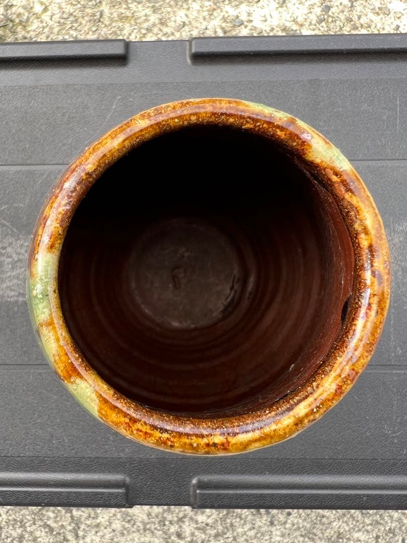 花器 花瓶 骨董品 益子焼 小鹿田焼 民藝 古美術 古道具 用の美 アンティーク