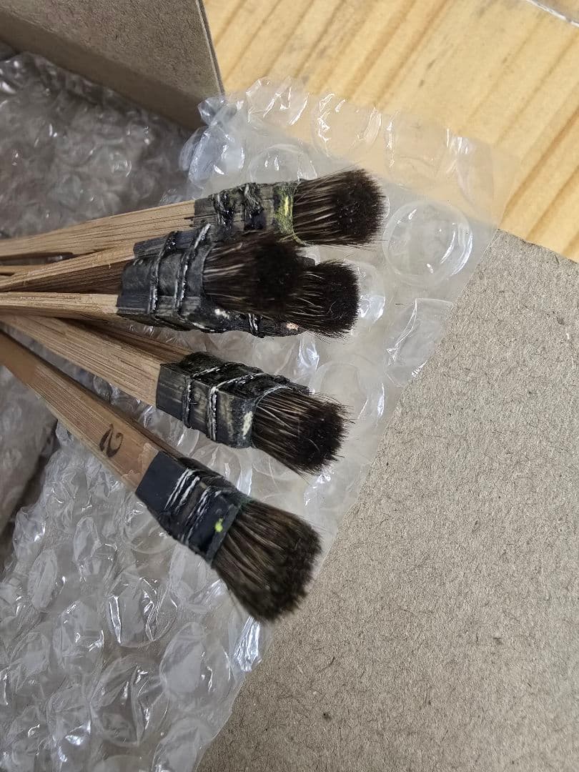 田中直染料店　特製摺込刷毛分