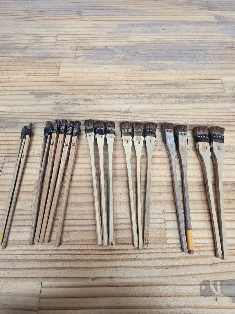 田中直染料店　特製摺込刷毛分