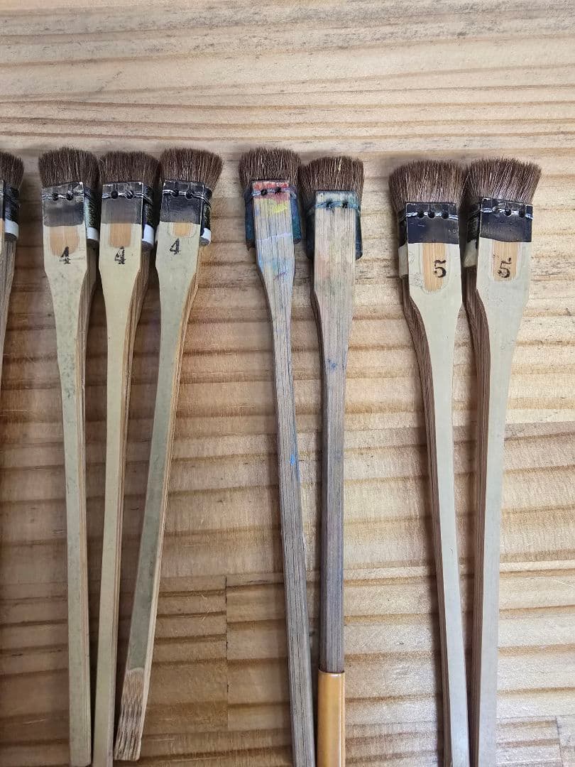 田中直染料店　特製摺込刷毛分