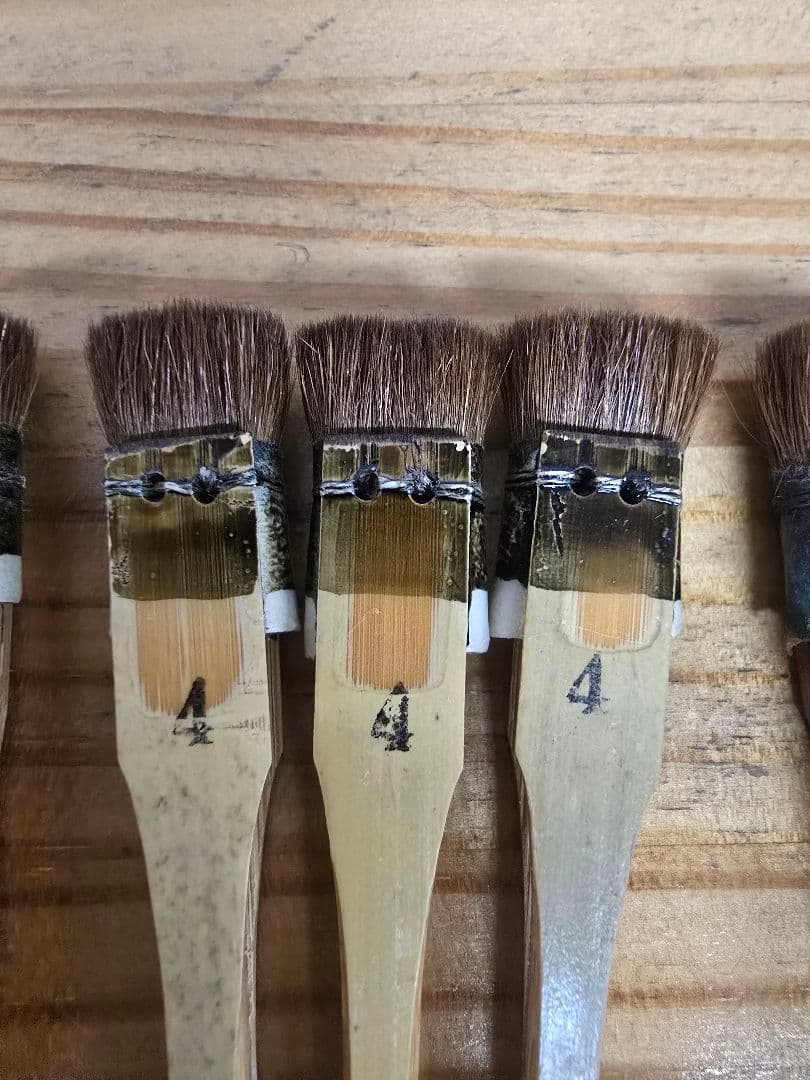 田中直染料店　特製摺込刷毛分